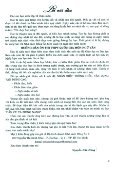 HƯỚNG DẪN ÔN THI THPT QUỐC GIA MÔN NGỮ VĂN (ĐỌC, HIỂU - NGHỊ LUẬN XÃ HỘI - NGHỊ LUẬN VĂN HỌC)